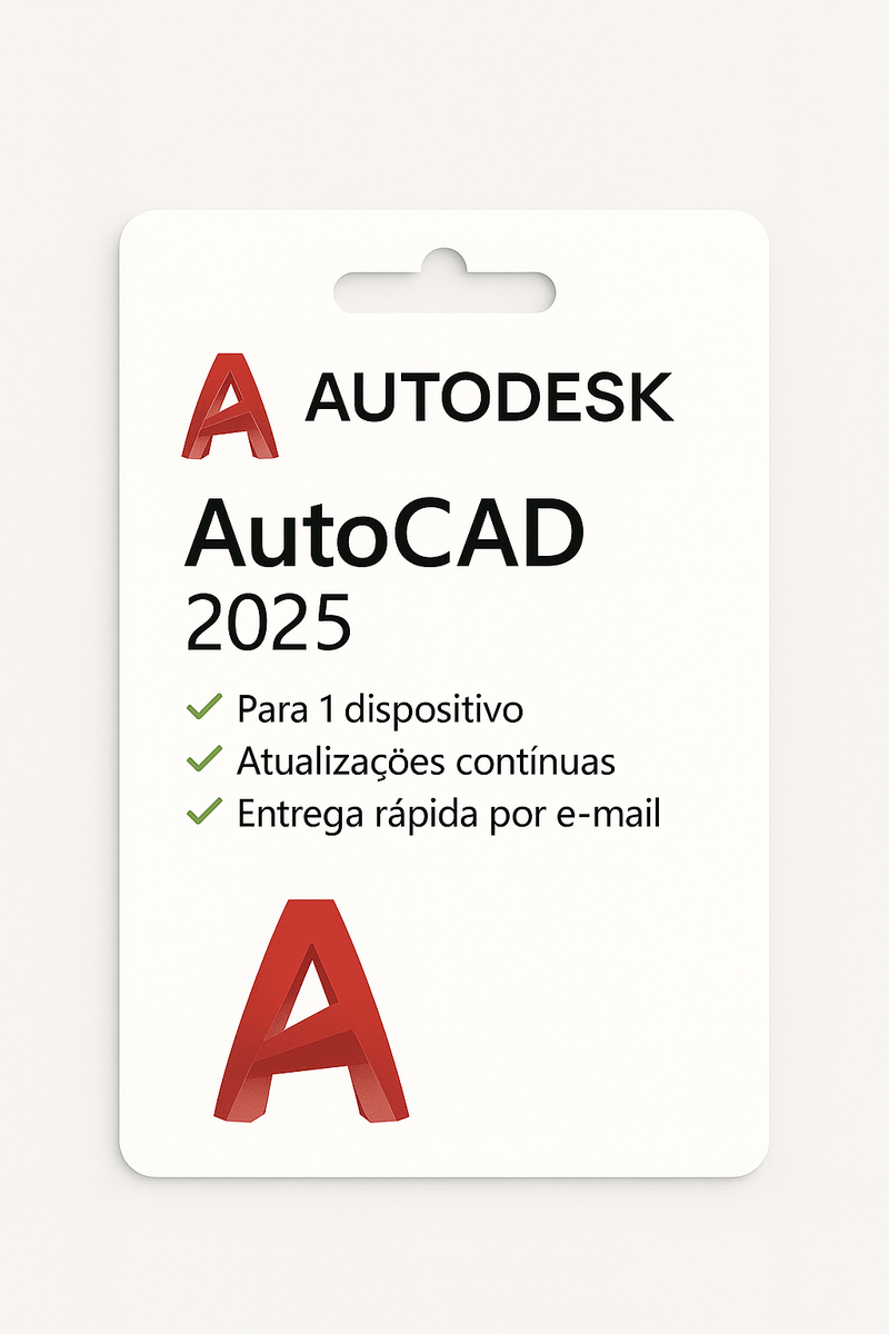 Autodesk AutoCAD 2025 | Licença Original | 01 Ano - InovaKeys 