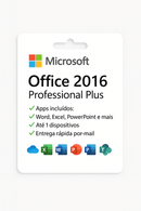 Microsoft Office 2016 Pro Plus | Licença Original e Vitalícia - InovaKeys 