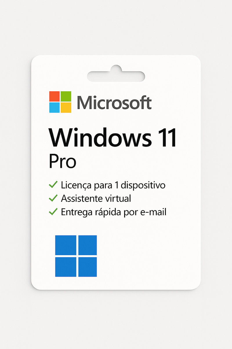 Microsoft Windows 11 Pro | Licença Original e Vitalícia - InovaKeys 