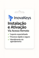 Serviço de Instalação e Ativação Via Acesso Remoto - InovaKeys 